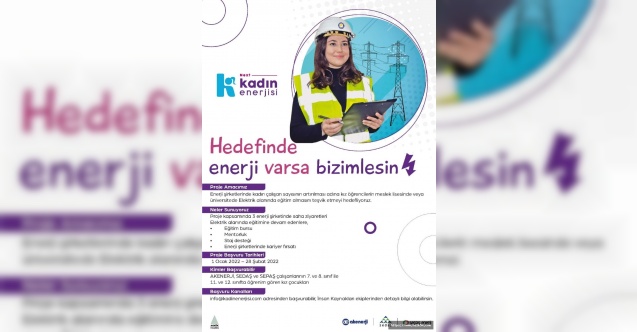 SEDAŞ’ın Kadın Enerjisi “Next” projesinde başvurular devam ediyor